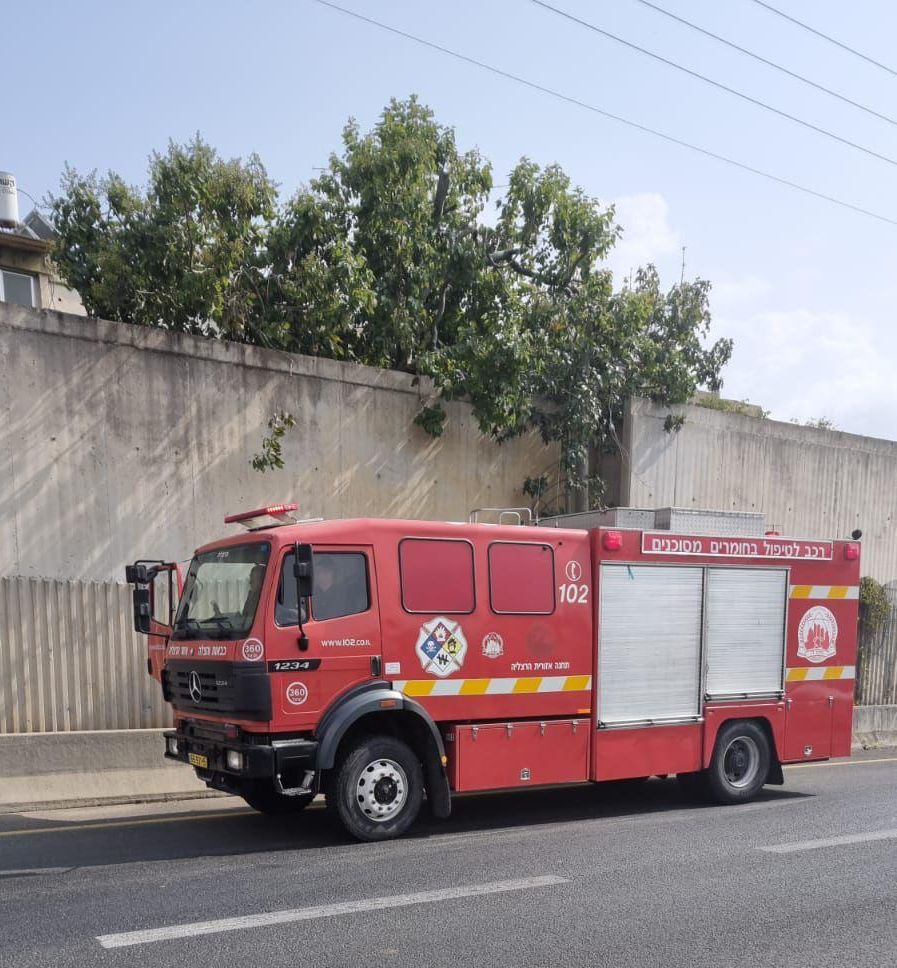צילום ארכיון: דוברות כבאות והצלה, תחנה איזורית חולון