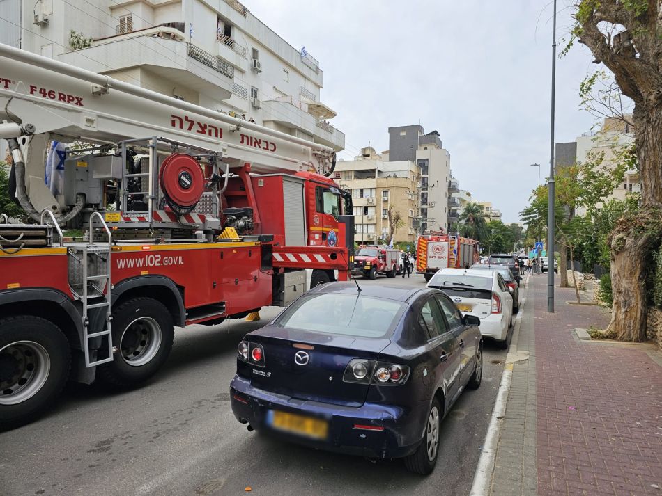 פנטהאוז עלה באש בראשון לציון