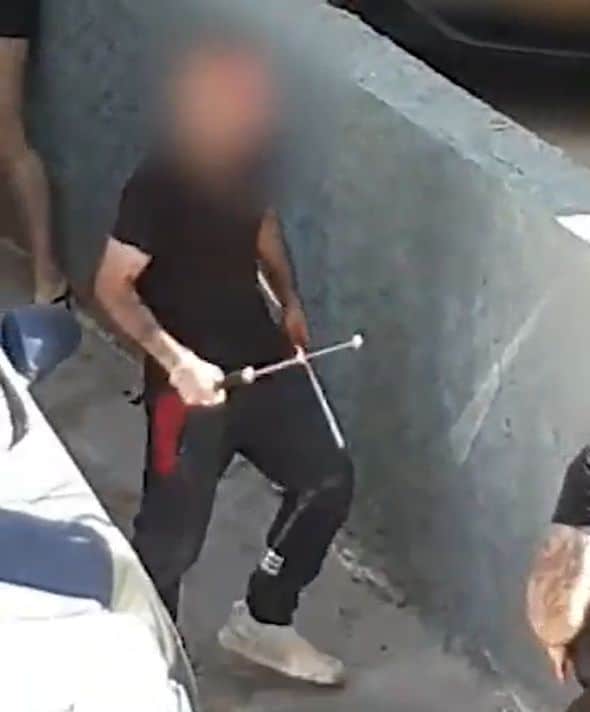 תקיפה. צילום ארכיון: דוברות משטרת ישראל
