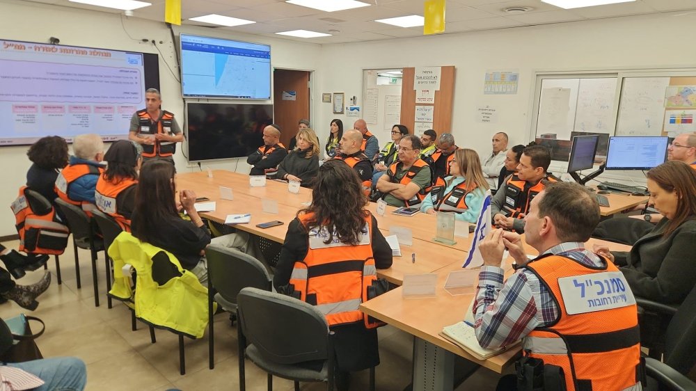 מוכנות לחירום נבנית בשגרה: עיריית רחובות מחזקת את מערך החירום העירוני