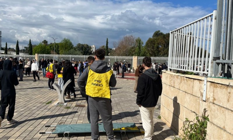 ראשון לציון לא מחכה לרעש: תרגיל ארצי למוכנות לרעידת אדמה במוסדות החינוך בעיר