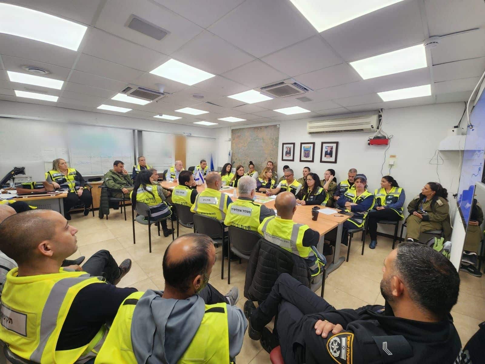 בשעות אלה: תרגיל רחב היקף של כוחות הביטחון בעיר