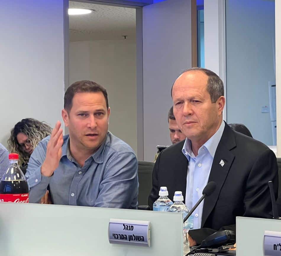 שר הכלכלה הגיע לבקר בחמ"ל של ראשון לציון