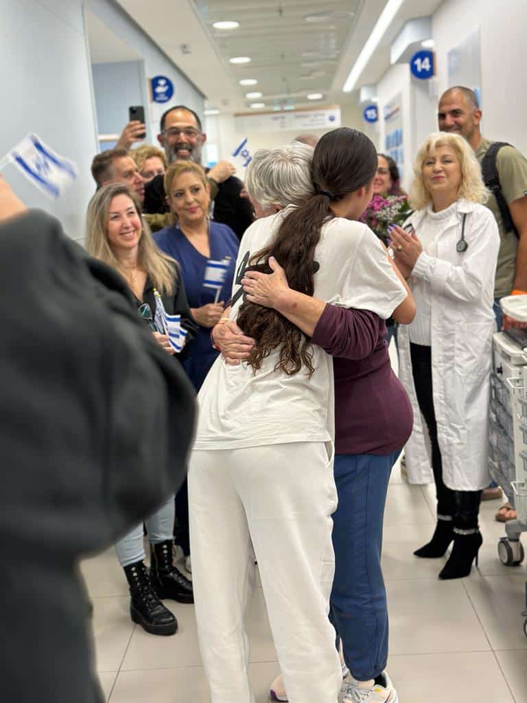 מרגלית מוזס שחזרה מעזה, השתחררה מוולפסון