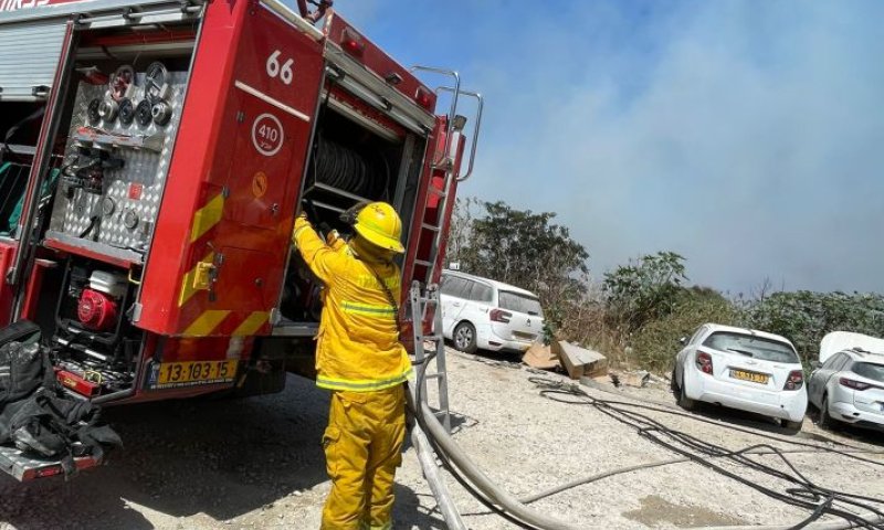 צילום ארכיון: דוברות כבאות והצלה