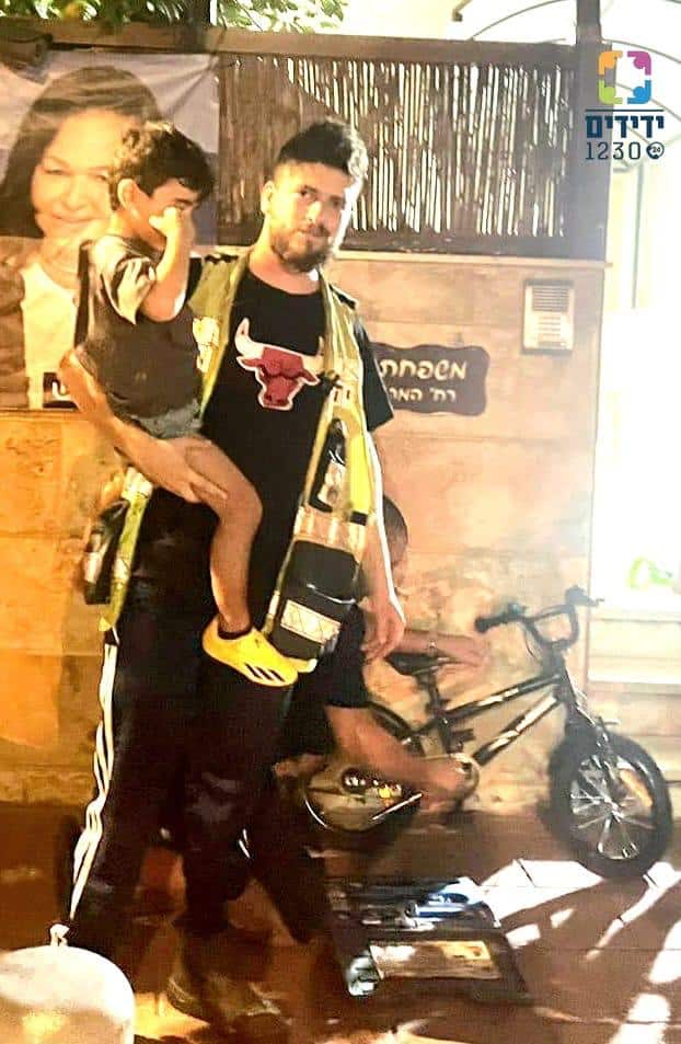 רמת גן: רגלו של ילד נתקעה באופניו, מתנדבי ידידים חילצו אותה בשלום