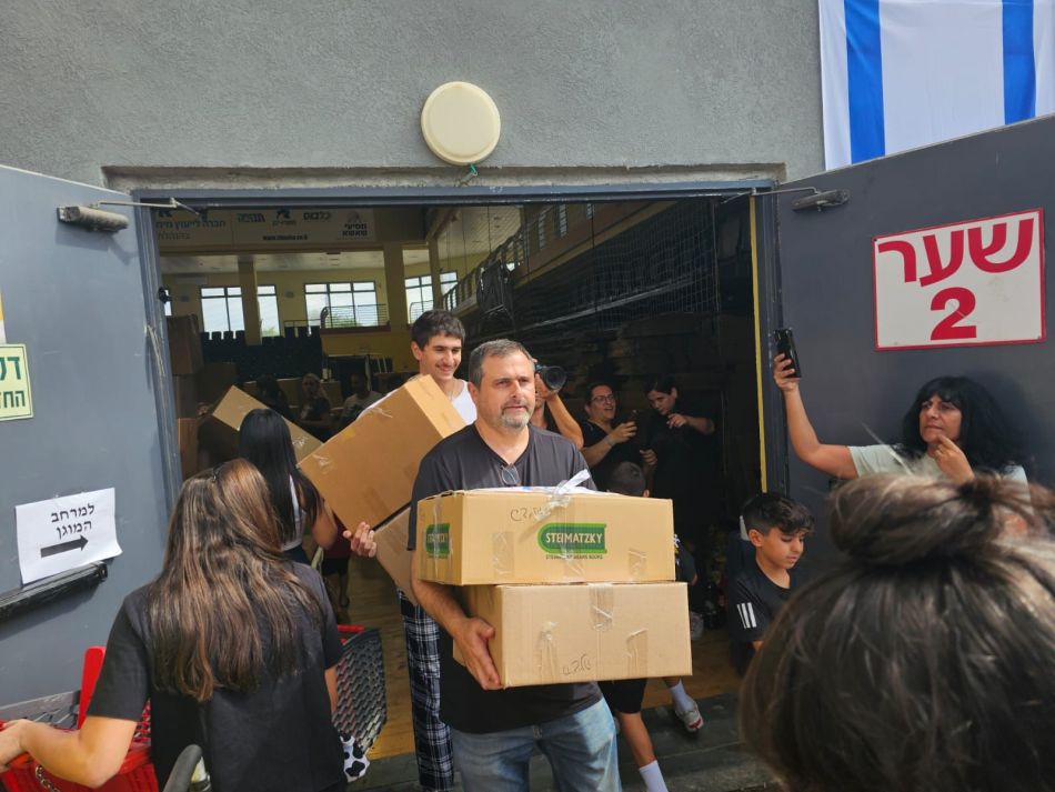 ראשון לציון: ממשיכים לאסוף מזון וציוד עבור חיילי צה"ל