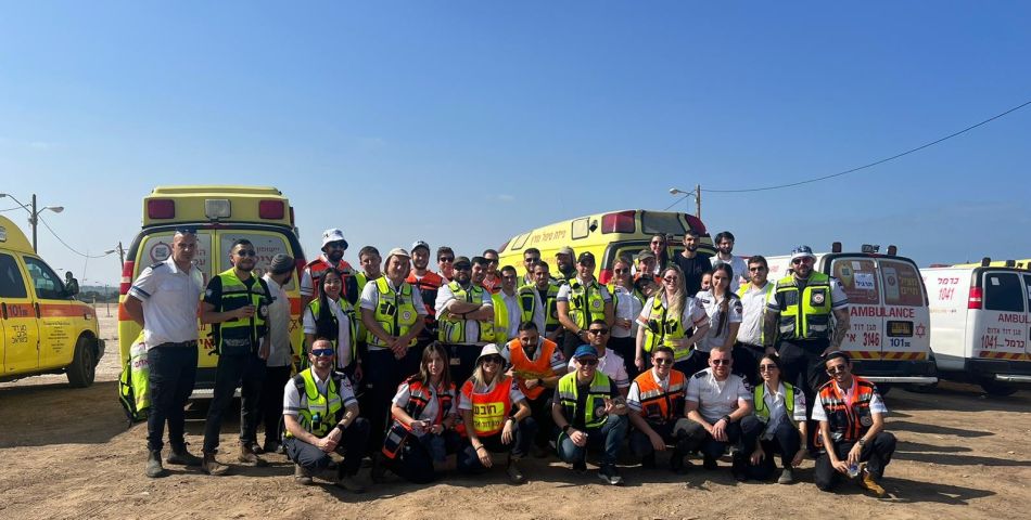חניכי מד"א קיימו תרגיל אר"ן בראשון לציון