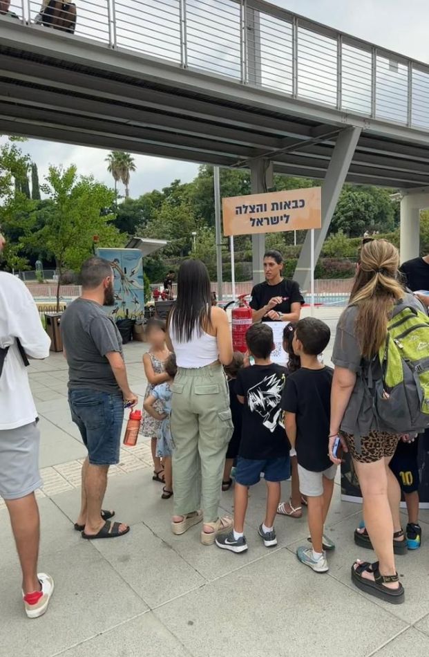 הפנינג בטיחות נערך במתחם לה פארק בחולון