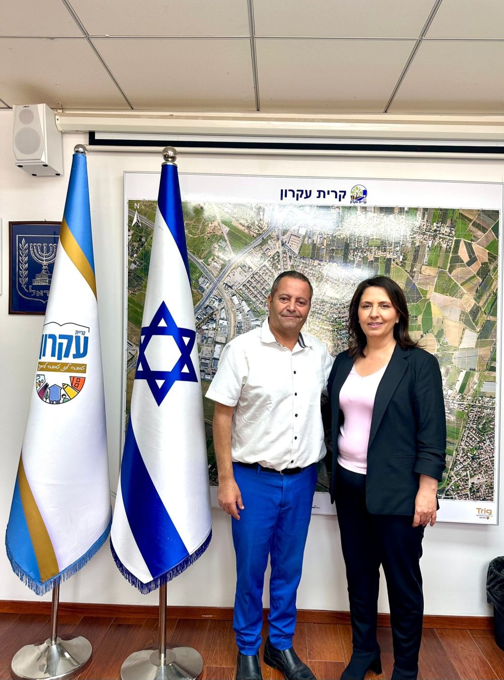 השרה גילה גמליאל ביקרה בקריית עקרון: &ldquo;יש לכם דלת פתוחה לעשייה בתחום המדע והחדשנות&rdquo;