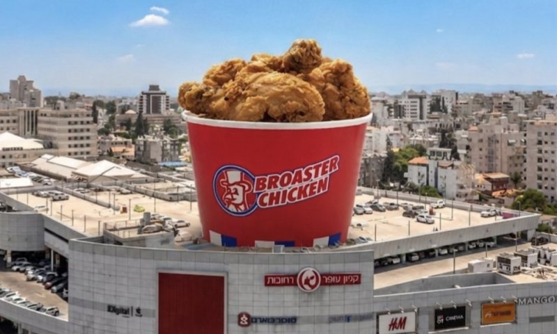 רשת Broaster Chicken פותחת סניף דגל חדש בקניון עופר רחובות