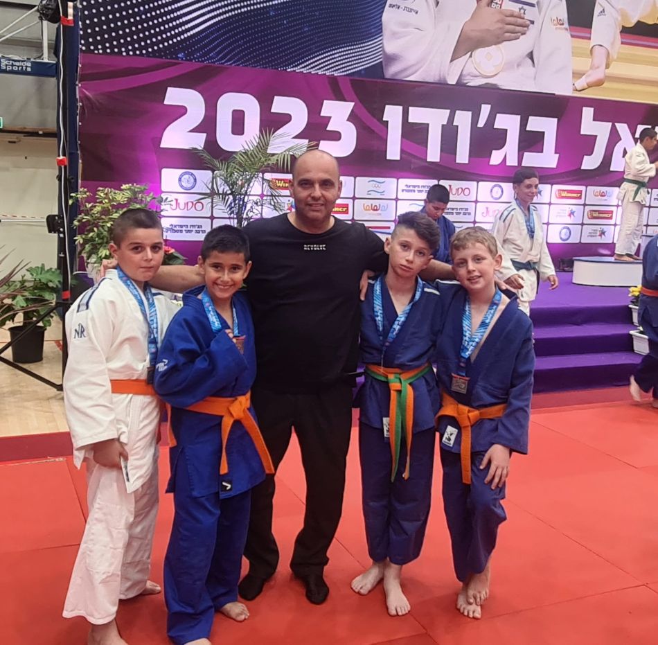 הג'ודוקאים הצעירים של מרכז קליין חולון, עם הישגים נפלאים באליפות ישראל