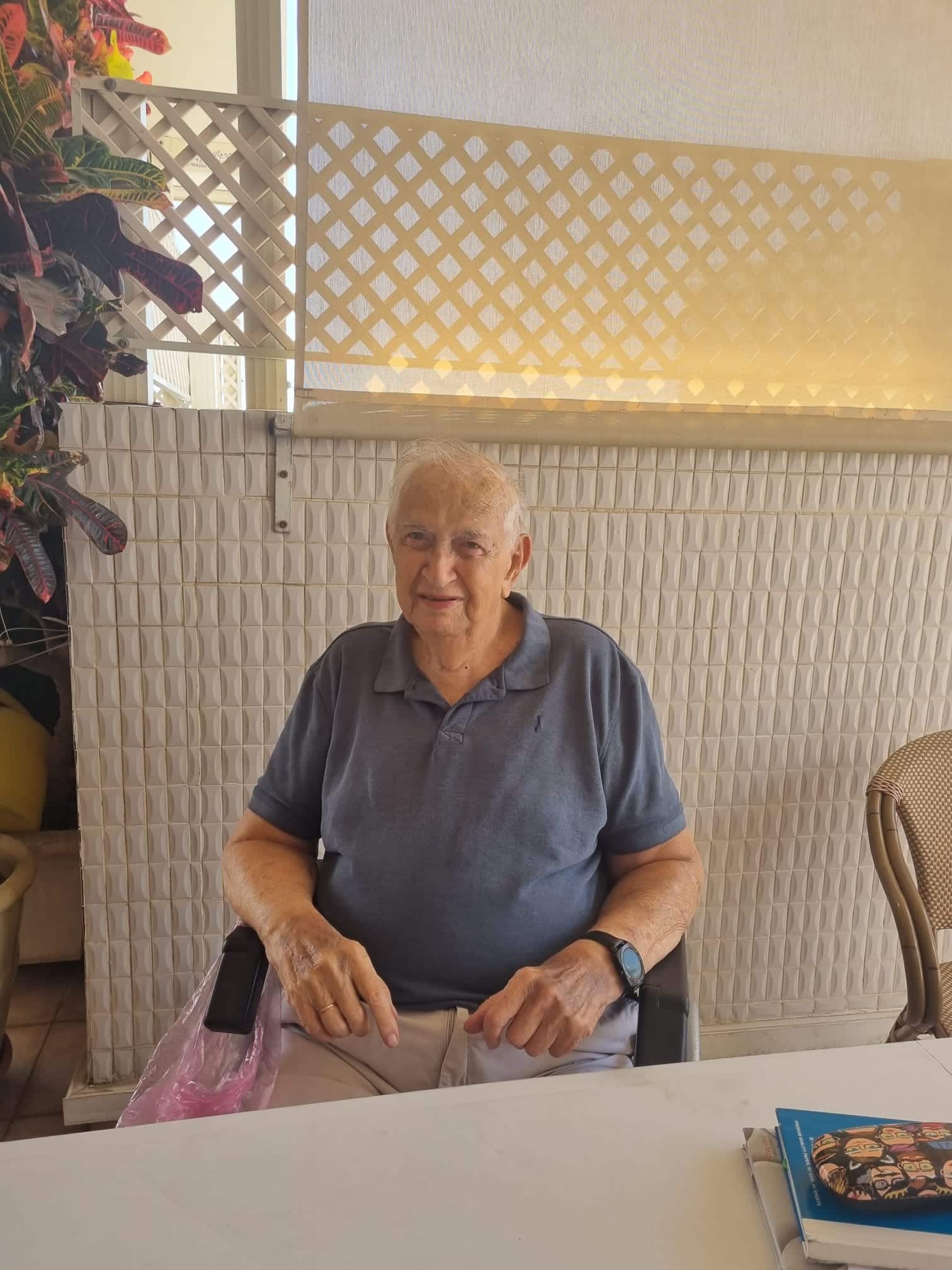 ראש העיר לשעבר מאיר ניצן"  יחסי אנוש ולב טוב"
צילום: בתי לוין