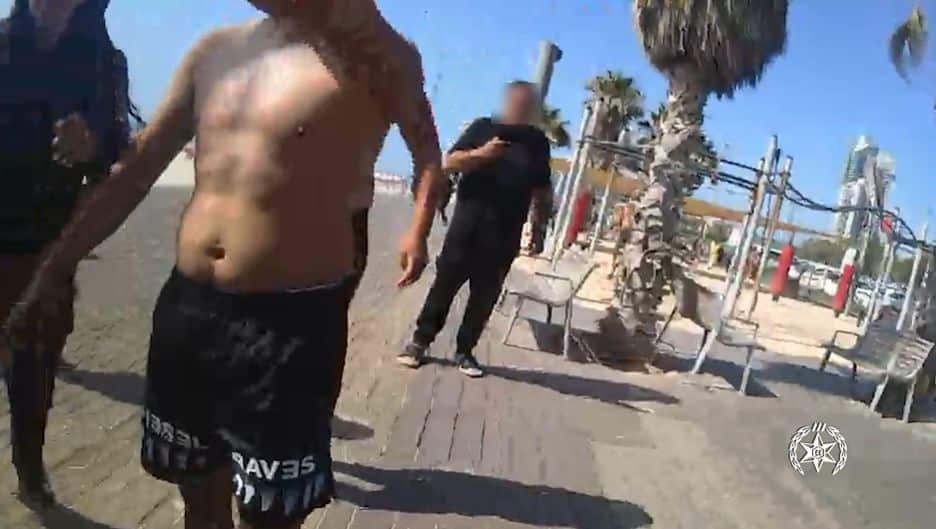 צילום מזירת האירוע: דוברות משטרת ישראל