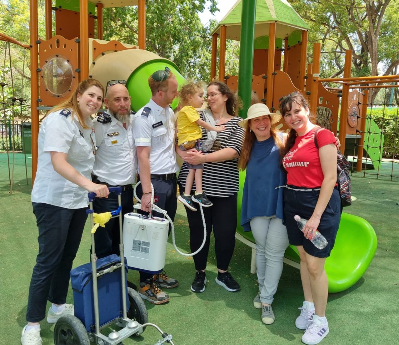 מרגש: אופק בן ה-3 שממתין להשתלת לב ביקר לראשונה בספארי