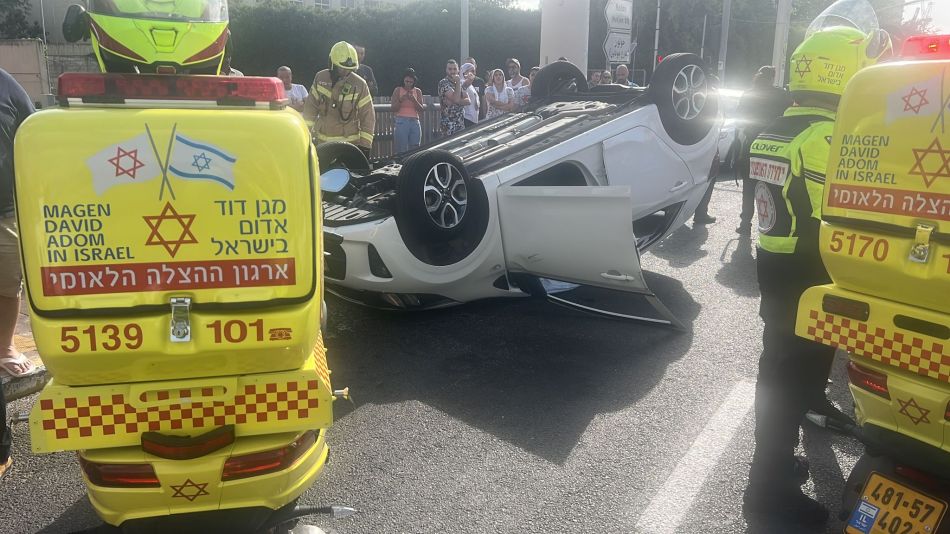 4 פצועים בשתי תאונות קשות בבת ים