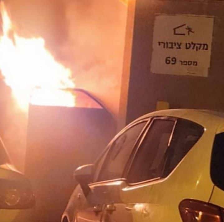 חולון: מי שרף את הציוד של שבט הצופים?