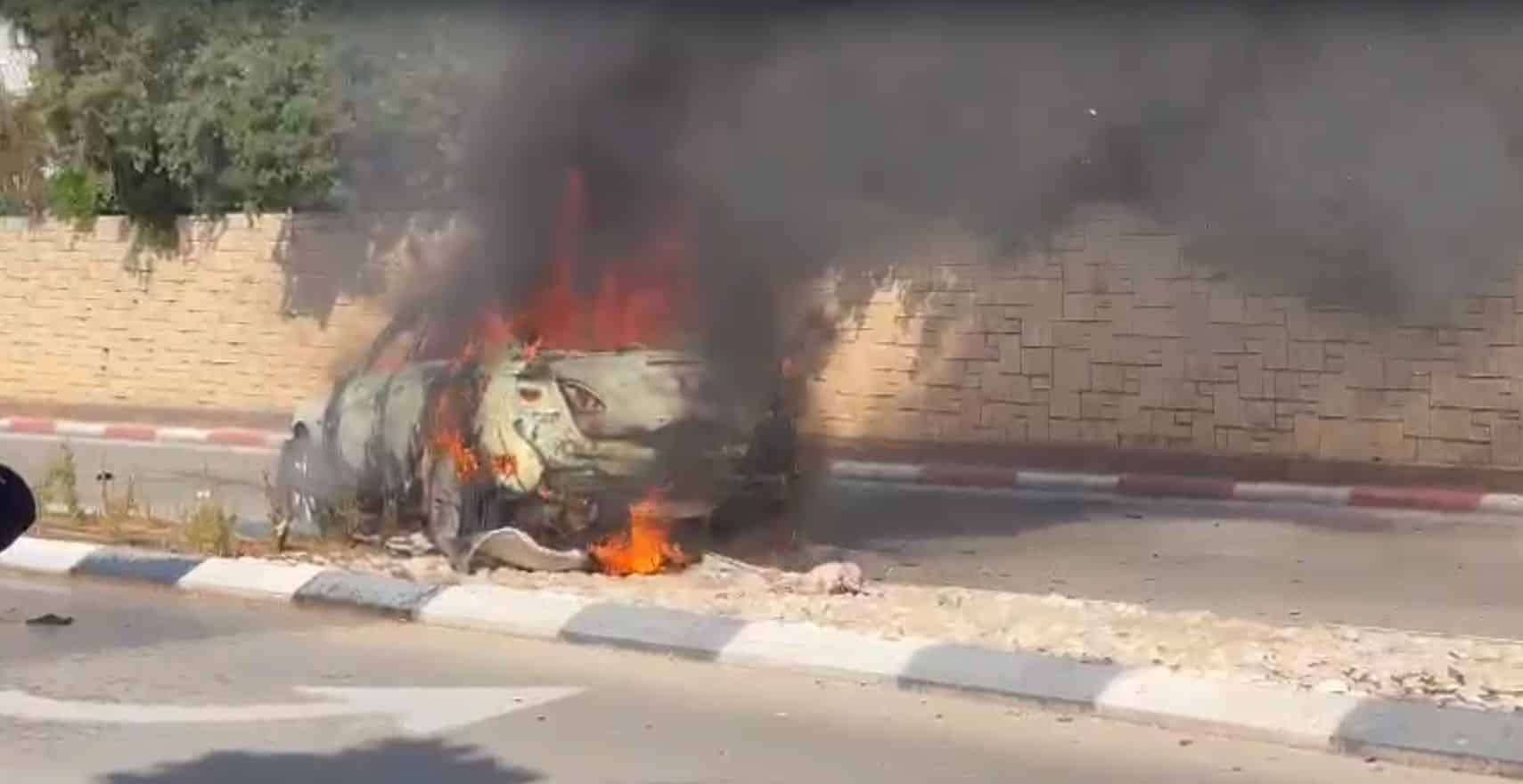 ראשון לציון: פצוע קשה בפיצוץ רכב בנווה דקלים