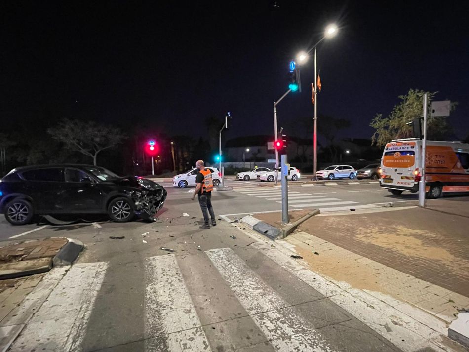 ראשון לציון: תאונה קשה במערב העיר