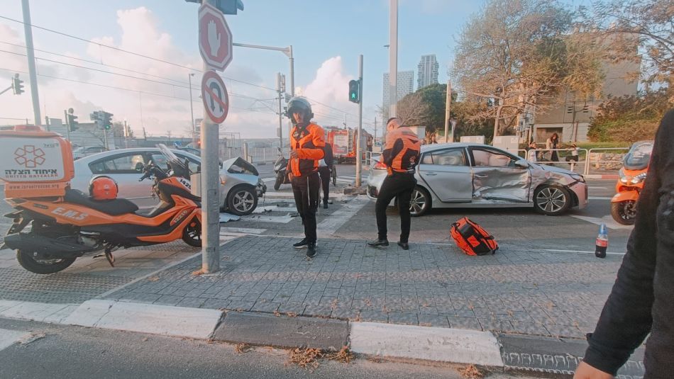 3 פצועים בתאונה בבת ים