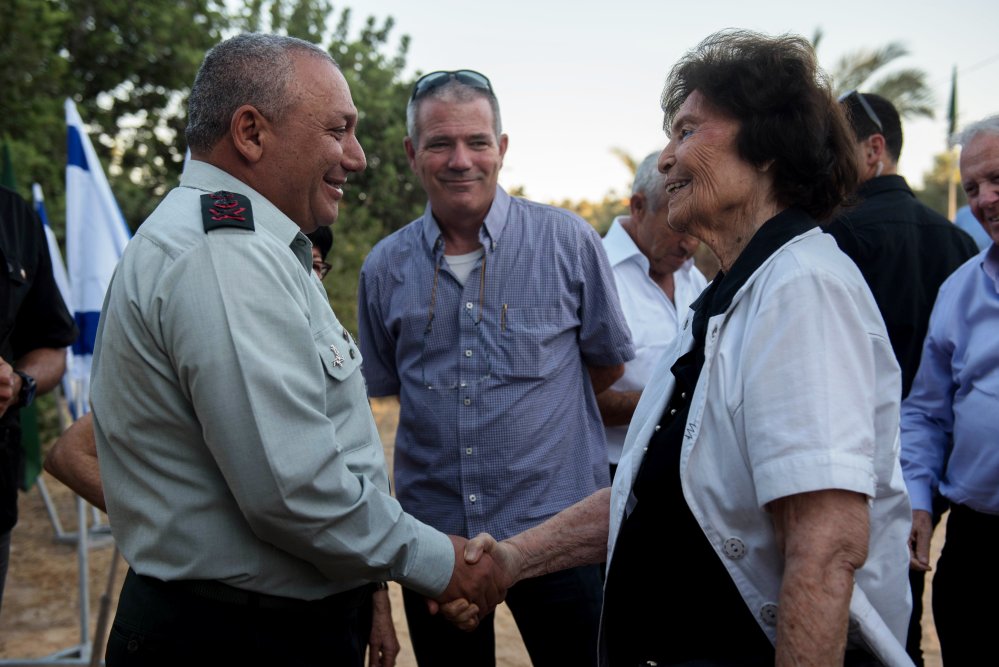 ארגון בני ברית ישראל מרכין ראש עם פטירתה של נחמה (בריל) בר־כוכבא 