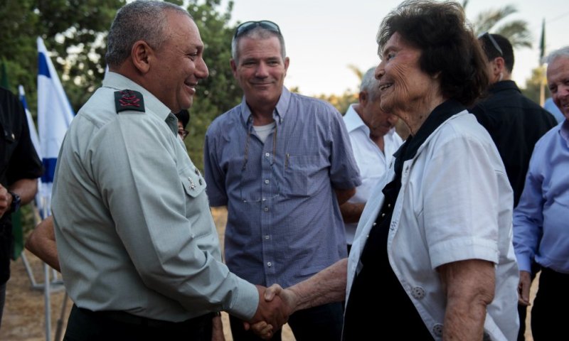 ארגון בני ברית ישראל מרכין ראש עם פטירתה של נחמה (בריל) בר־כוכבא 