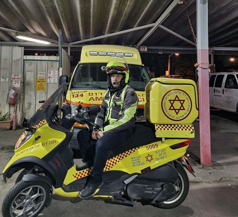 אסף דיגמי, צילום: דוברות מד"א