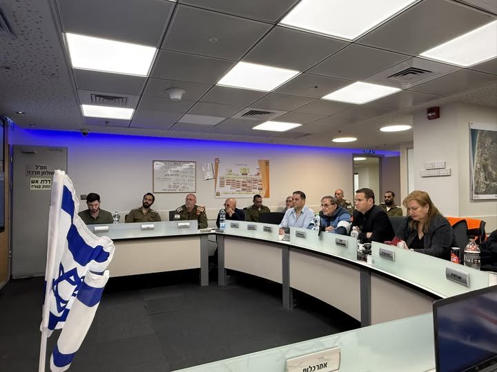 ראש העיר רז קינסטליך בהערכת מצב ועידכונים