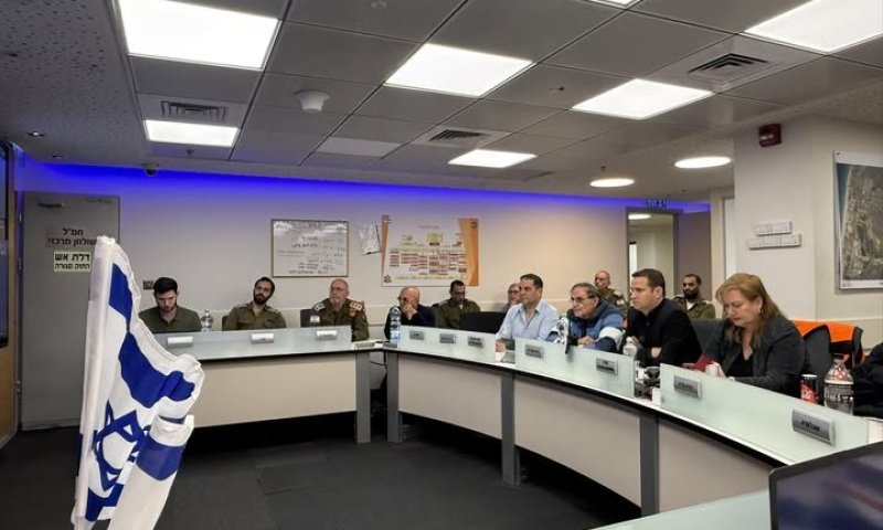 ראש העיר רז קינסטליך בהערכת מצב ועידכונים