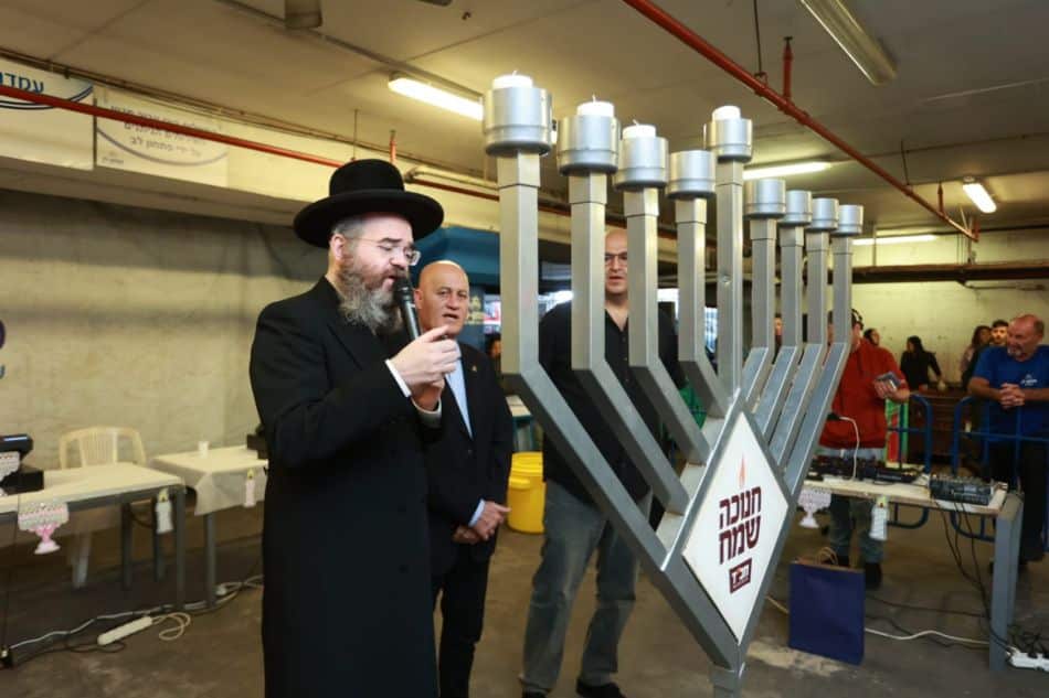 הדלקת הנר המרגשת בשיתוף "פתחון לב" ועיריית ראשון לציון