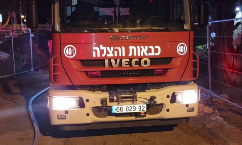 צילום ארכיון: דוברות כבאות והצלה מחוז דן, תחנה אזורית חולון