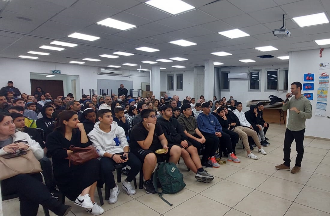 רחובות: אחרי אקזיט של 335 מיליון דולר: היזם והסטארטפיסט עם שיחת השראה לתלמידים
