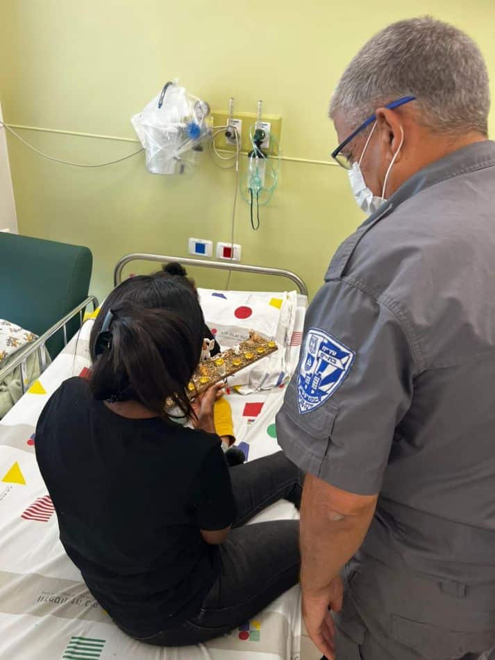 אנשי השיטור העירוני של בת ים ביקרו ילדים בוולפסון
