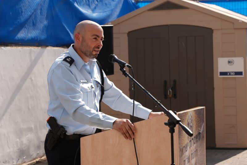 סנ"צ משה אביטל- צילום: דוברות משטרת ישראל