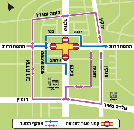 מרכז חולון ייחסם לתנועה למשך 4 ימים!