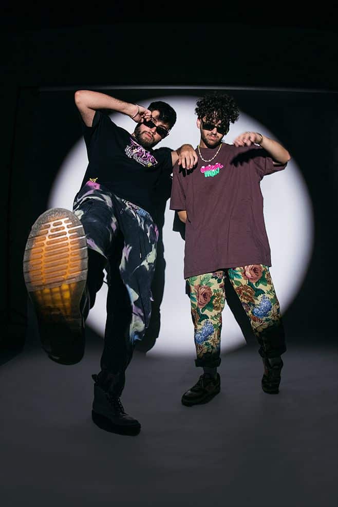 sync - אביב ברנהולץ וחן קורדובה. צילום: דניאל סיני