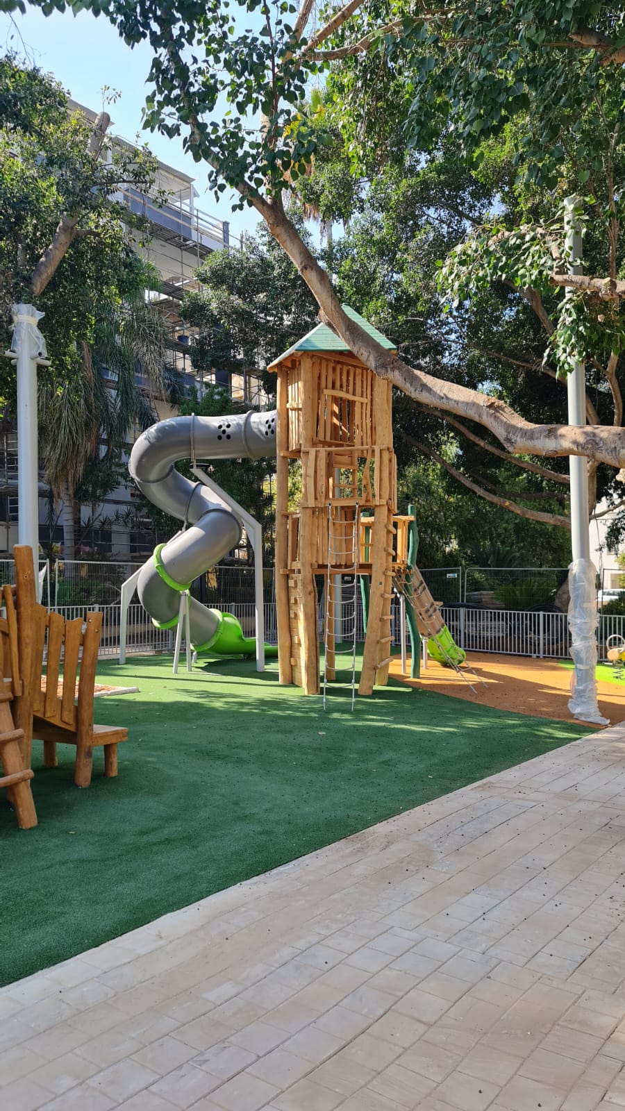 הגינה החדשה בשדרות חן. צילום: דוברות העירייה