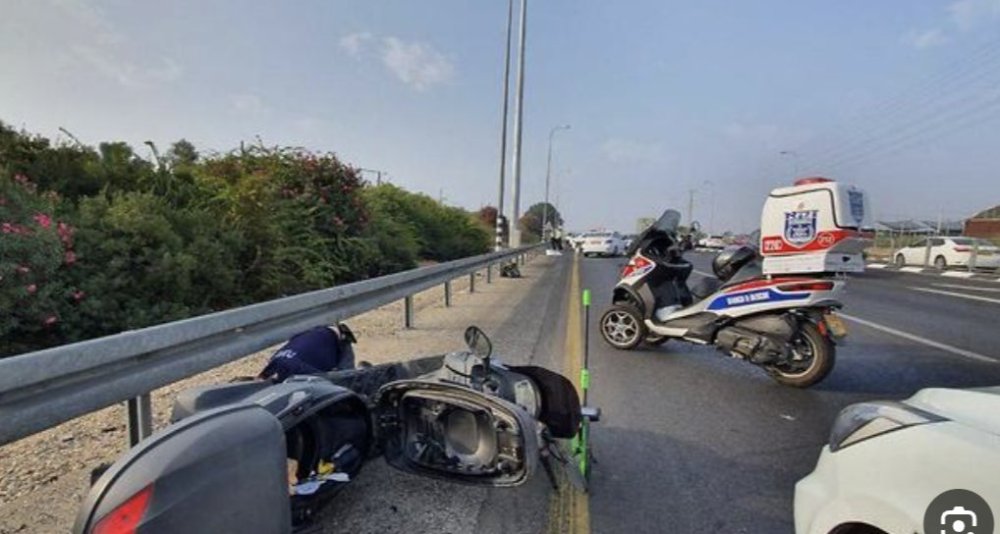 רמת גן: יותר מ־40% מהנהגים שנפגעו בתאונות דרכים הם רוכבי אופנועים וקטנועים