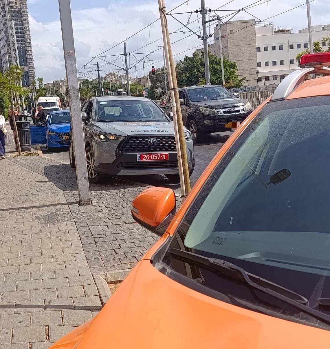 ילד נפצע בתאונת דרכים בבת ים