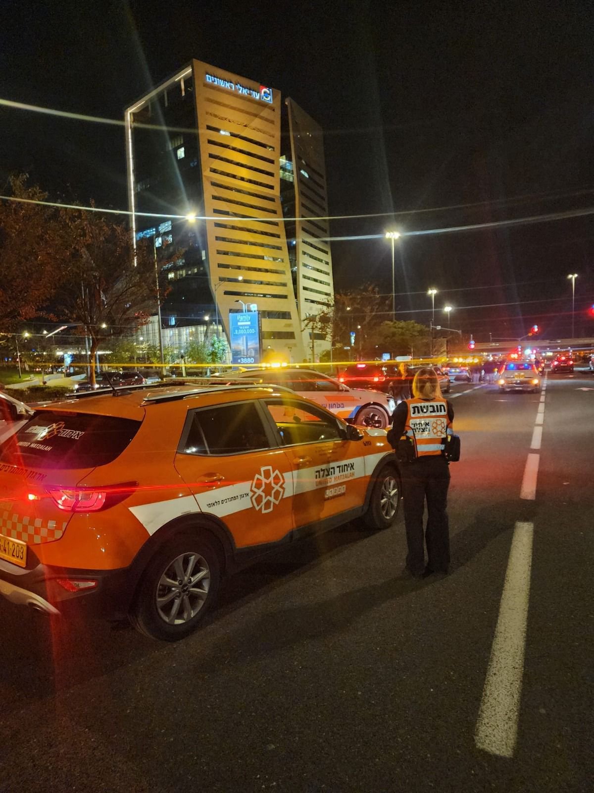  4 פצועים ביניהם נערה בת 14, בתאונת שרשרת בראשון לציון