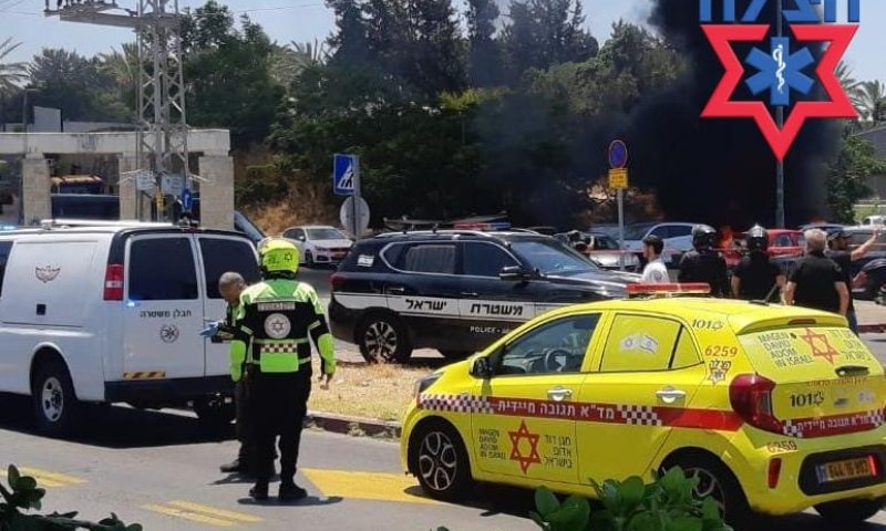 נקבע מותו של אחד מיושבי הרכב שהתפוצץ בחולון