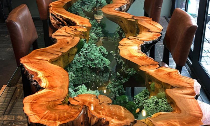 עיצוב הבית עם פלטת עץ