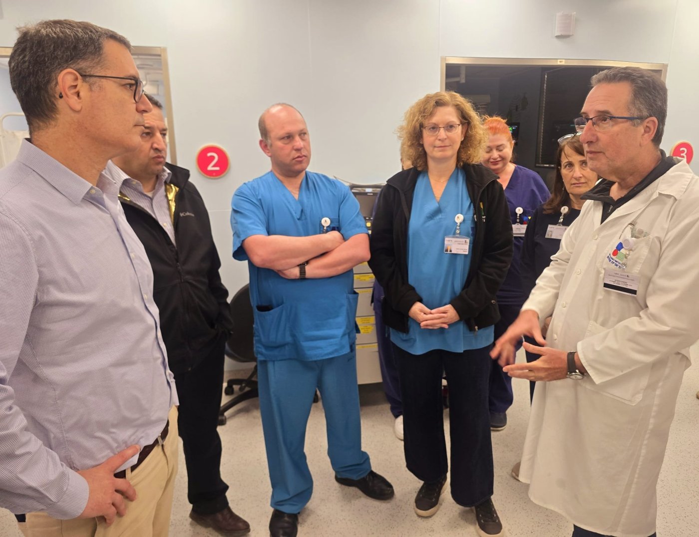 מנכ"ל משרד הבריאות ביקר בוולפסון