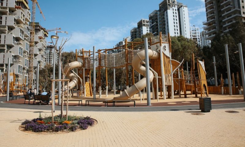 נפתח פארק חורשת האקליפטוס בבת ים