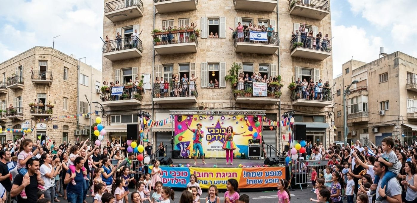 בחול המועד: כוכבי הילדים יגיעו להופיע במרפסות של תושבי חולון