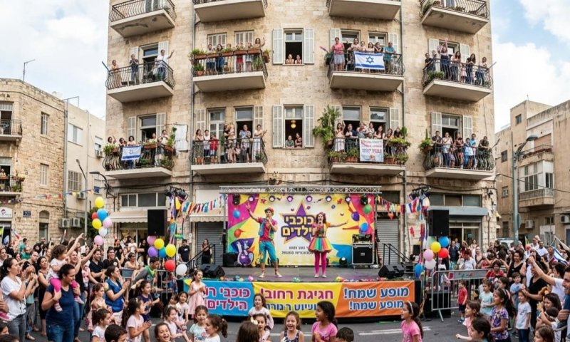 בחול המועד: כוכבי הילדים יגיעו להופיע במרפסות של תושבי חולון