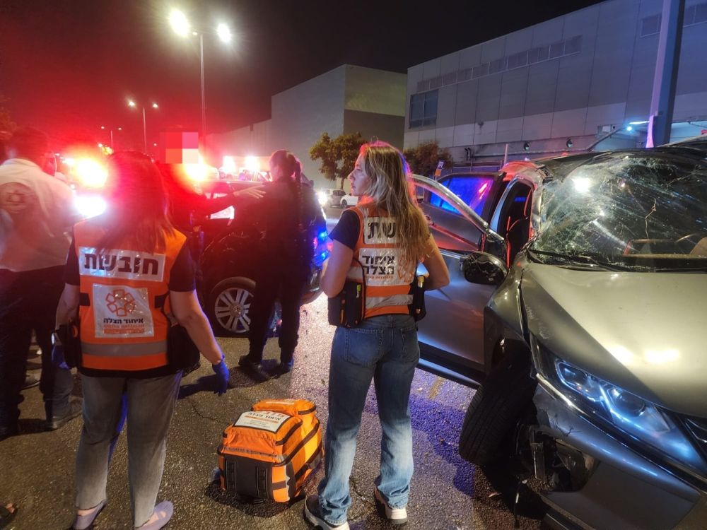 3 פצועים בתאונה במערב ראשון לציון