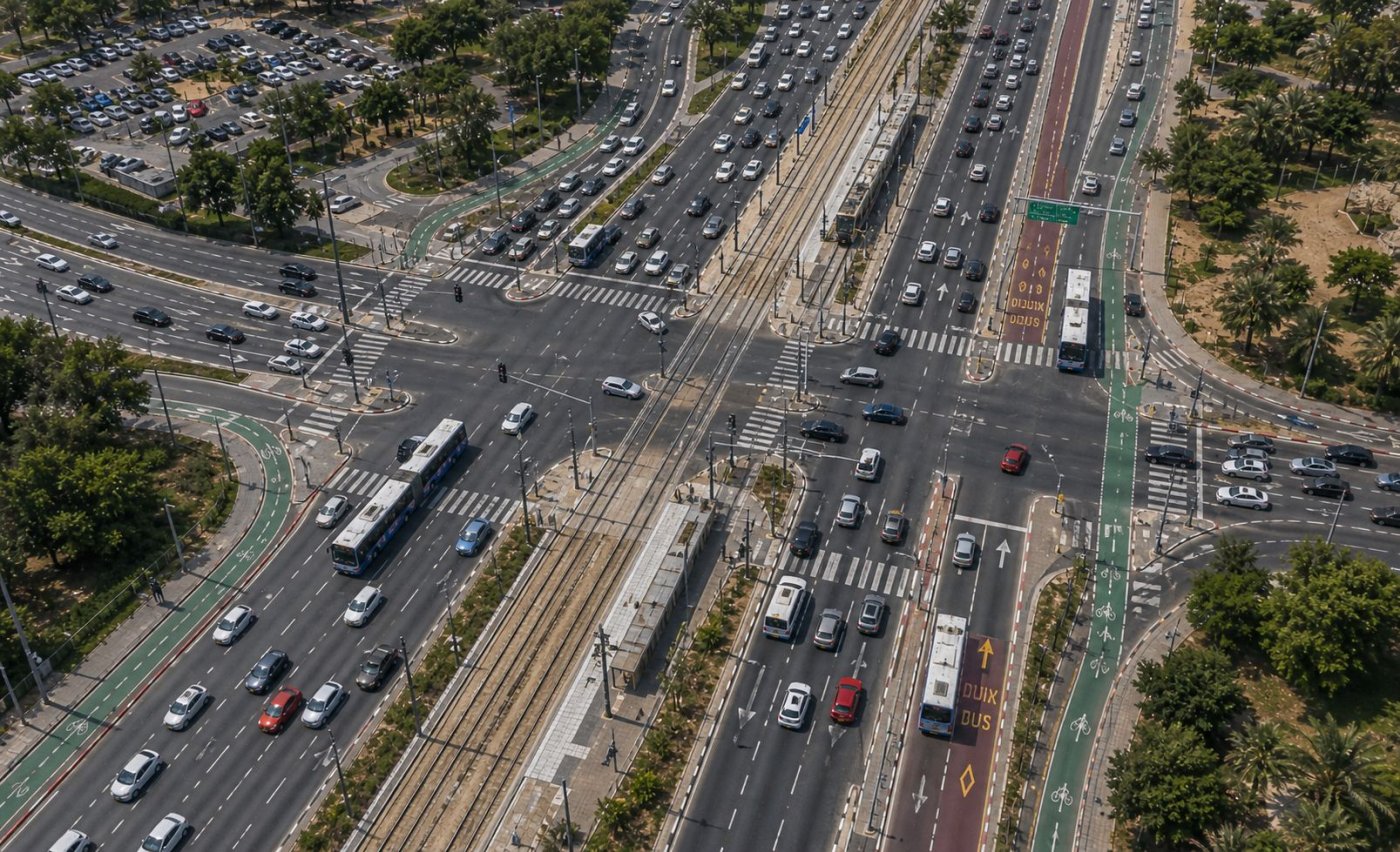 מהפכת תחבורה במחלף וולפסון