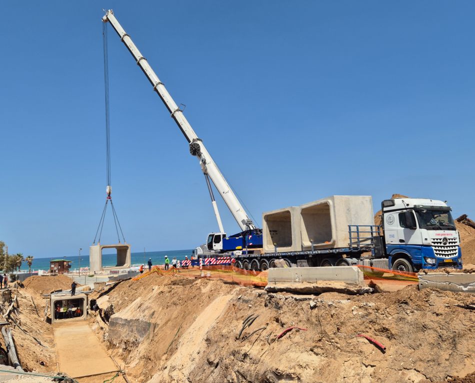 מובל ניקוז חדש יוקם בבת ים