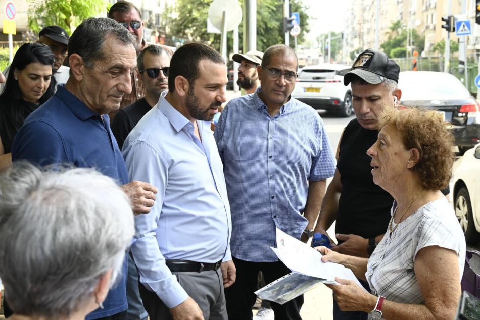 ראש העיר הגיע לסיור ומפגש עם תושבי נאות רחל